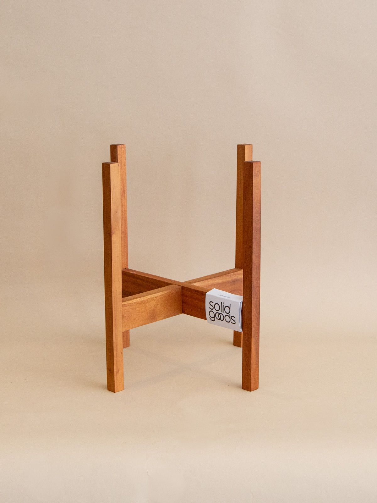 Square Leg Mahogany Stand