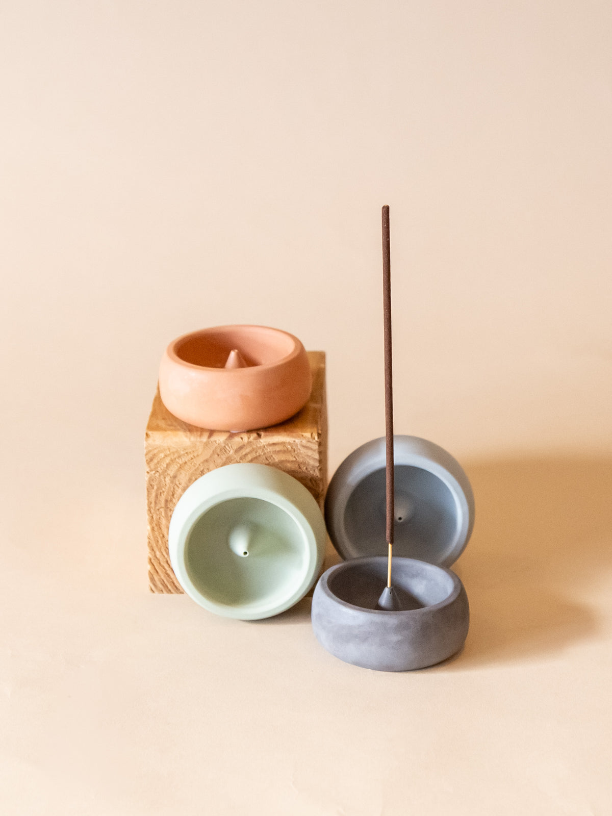 Concrete Incense Holder