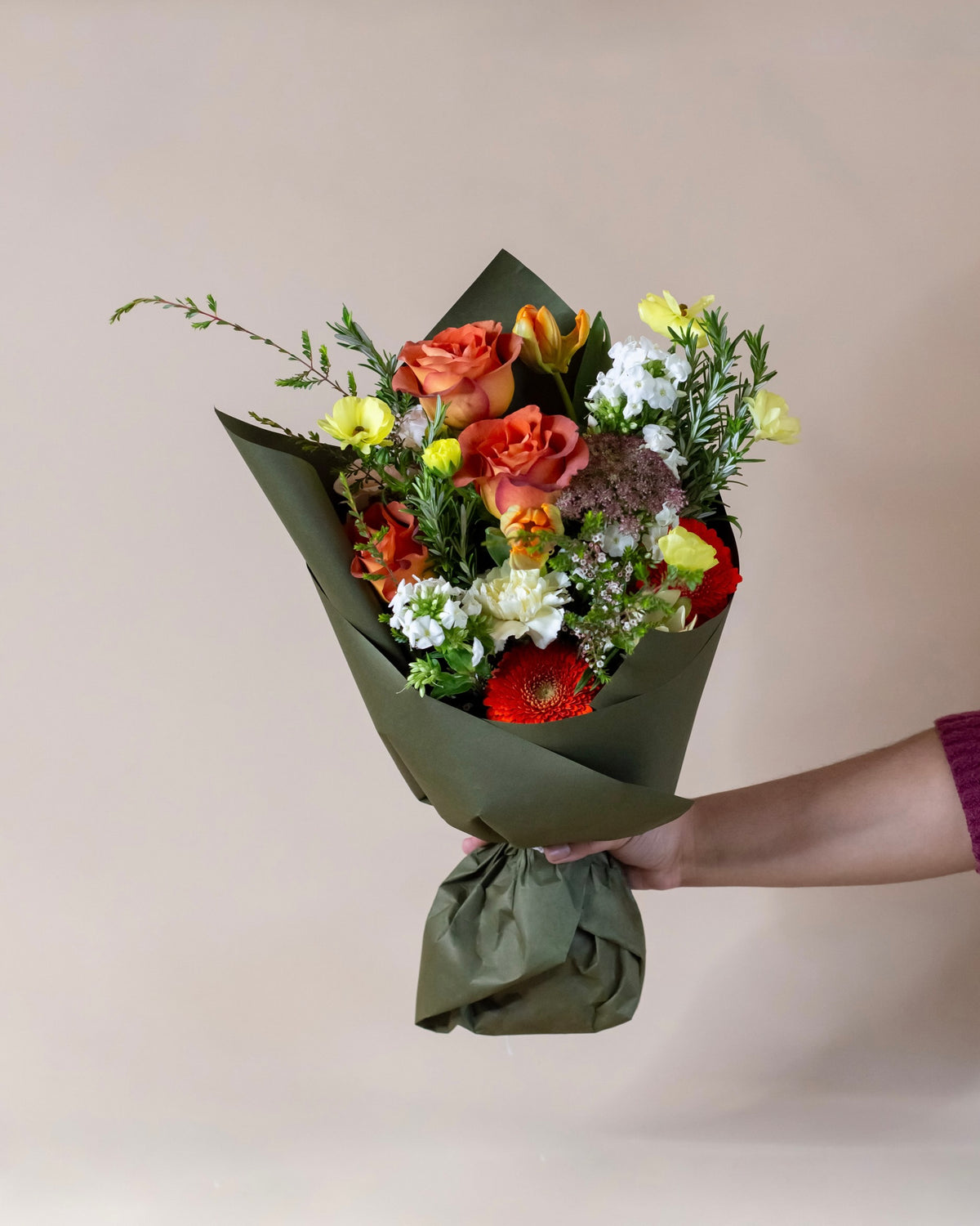 Grande Wrapped Floral Bouquet