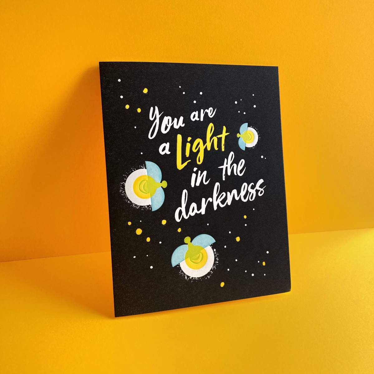 Light in the Darkness Greeting Card