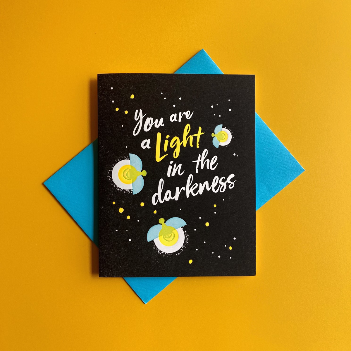 Light in the Darkness Greeting Card