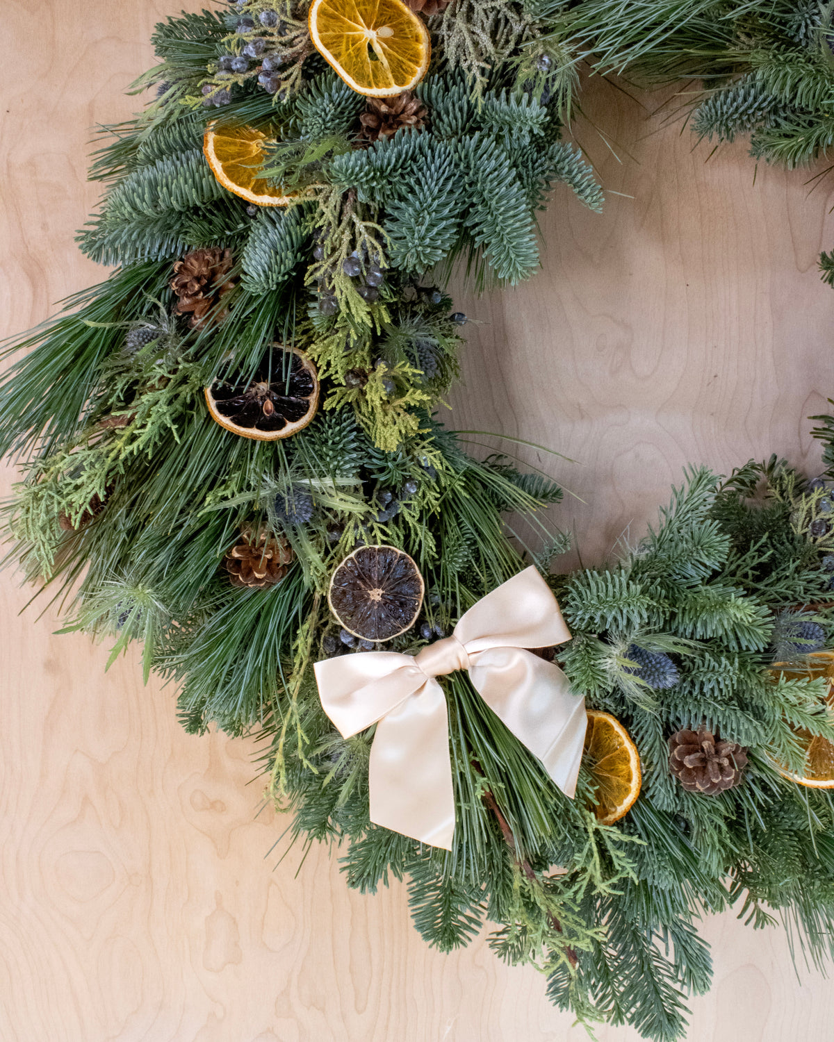 Citrus & Juniper Holiday Wreath