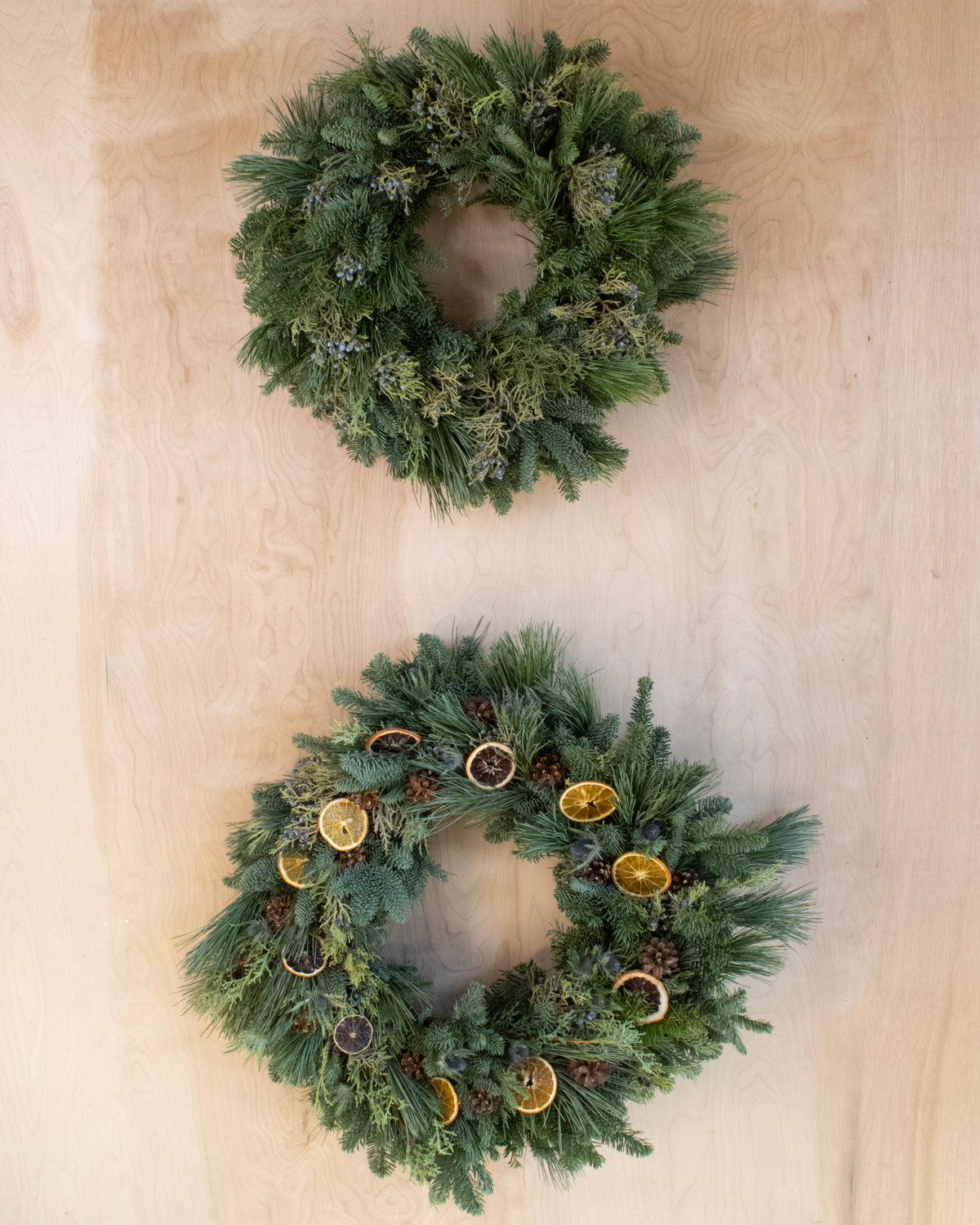 Cypress & Pine Holiday Wreath