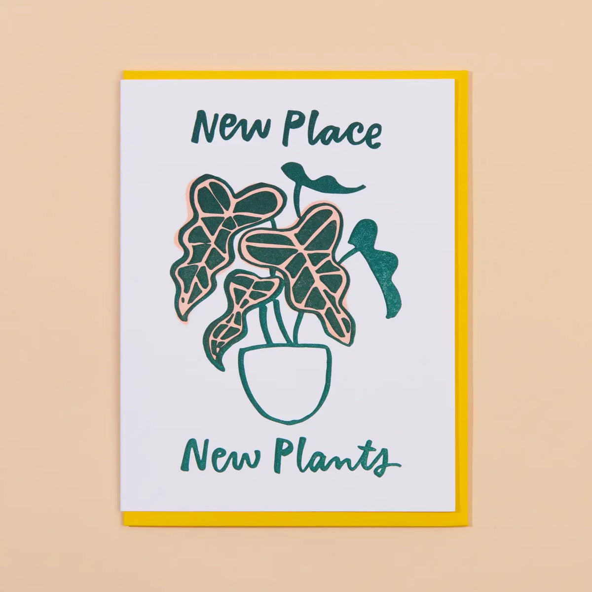 New Place, New Plants Card