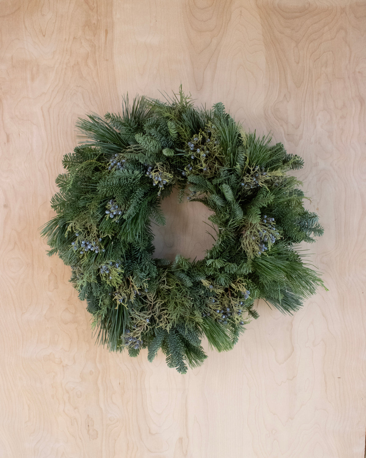 Cypress & Pine Holiday Wreath