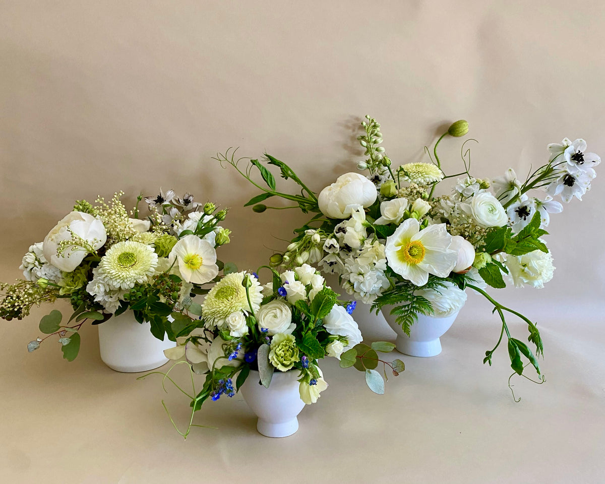 Traditional Sympathy Arrangement in Vase