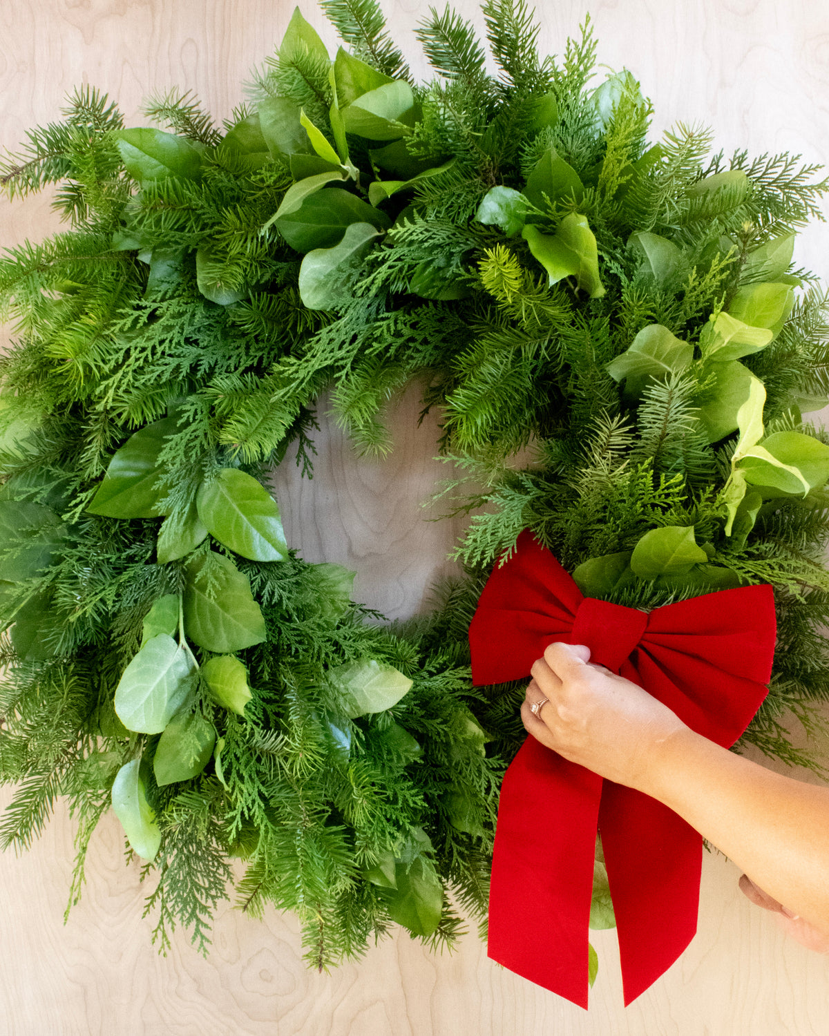 Salal & Cedar Wreath