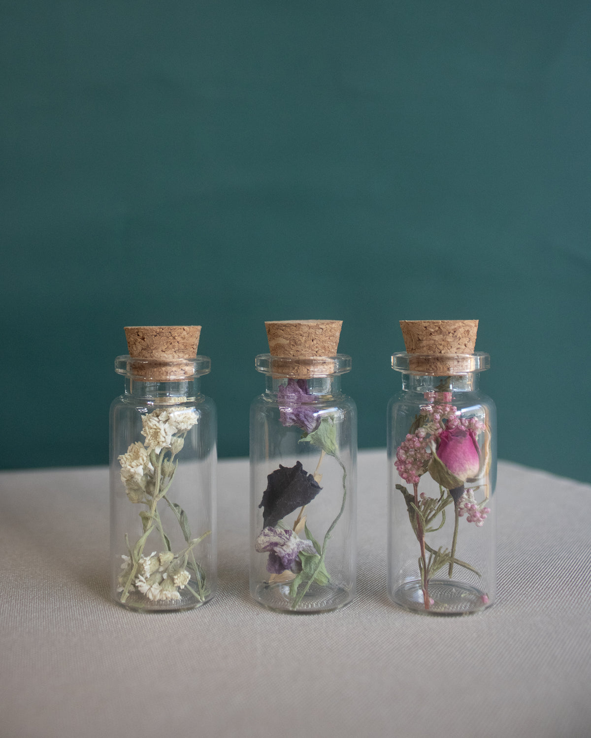 Mini Dried Flower Vials